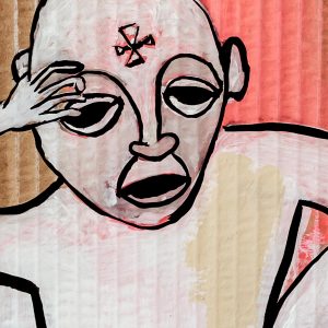 Ein Detail von Anitataa: Masken, Nummer 8
